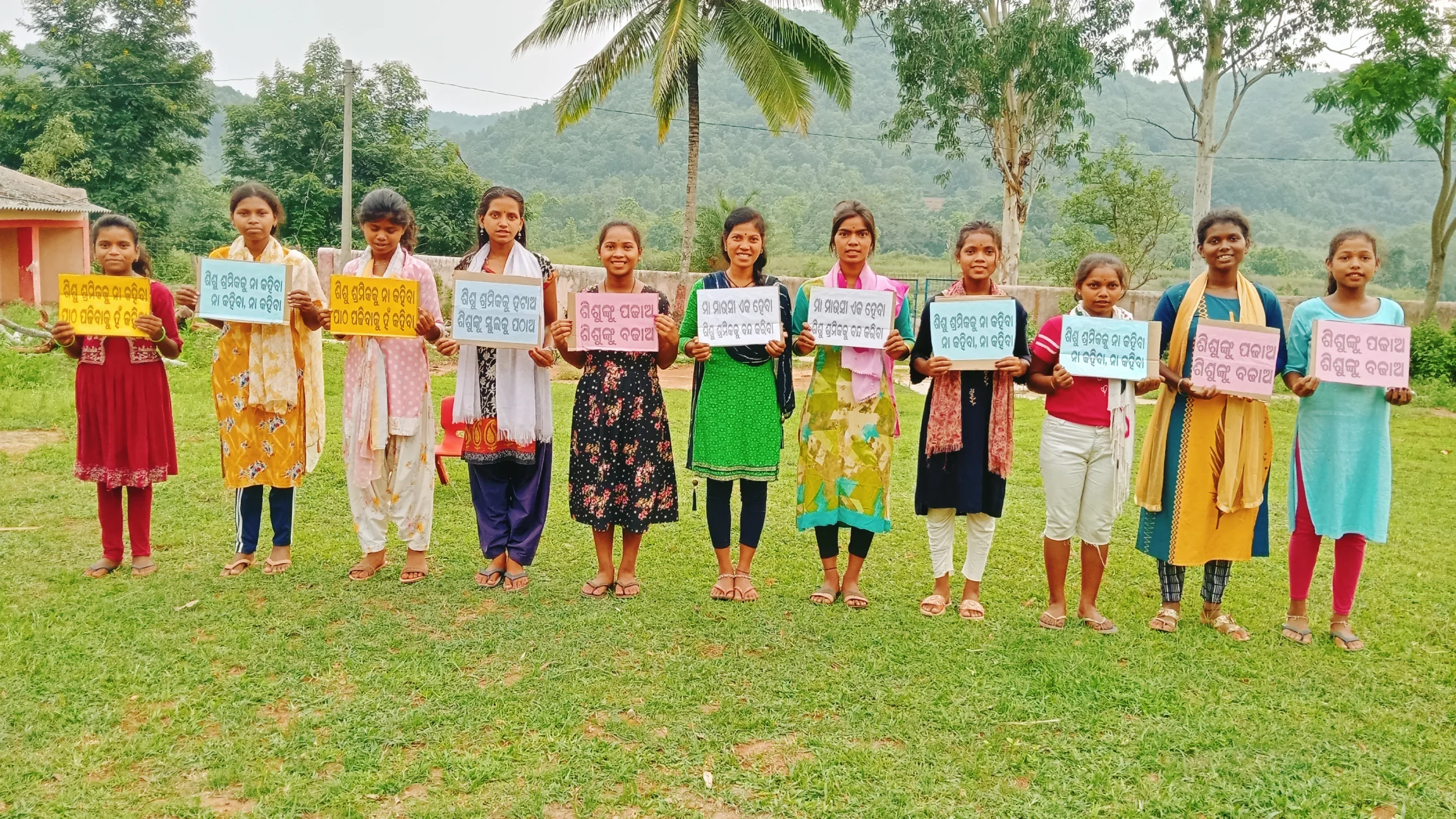 Reducing child marriage, child labour, and to strengthen child care, protection and education system 